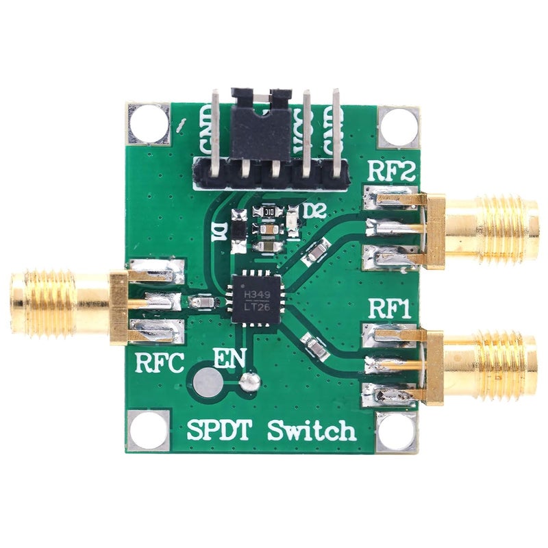 Heayzoki 3‑5V RF Switch Module Single Pole Double Throw Board 50Ohms Input Output Impedance High Reliability (HMC349) - Image 3